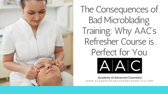consequences of bad microblading