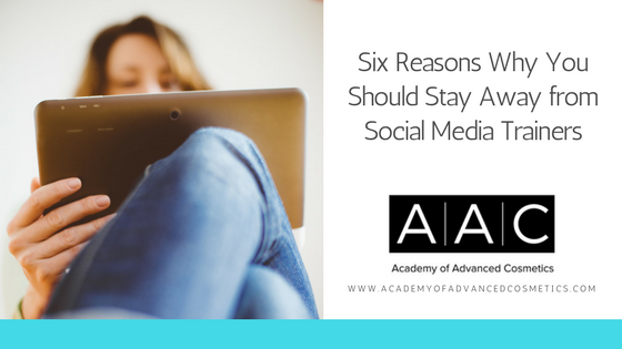 six reasons why you should stay away from social media trainers